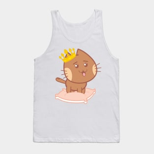 The cute King is here. Tank Top